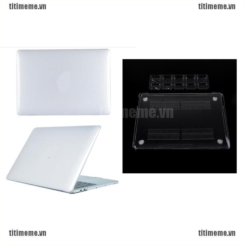 Ốp Lưng Nhựa Trong Suốt Cho Macbook Air Pro Retina Latop Cover 2019 2018