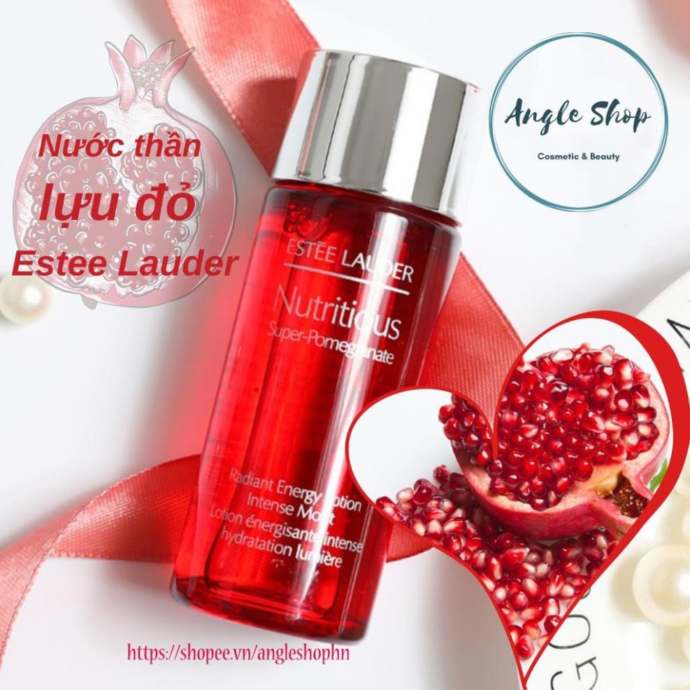 Nước thần lựu đỏ Estee Lauder Nutritious Super-Pomegranate Radiant Energy Lotion Intense Moist 30ml