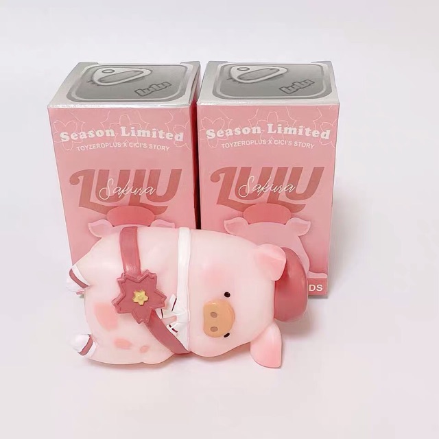 Bộ mô hình chú heo LuLu Sakura