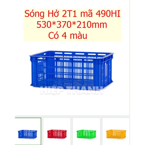 Sóng Nhựa Hở Hiệp Thành Đủ Size Đủ Màu