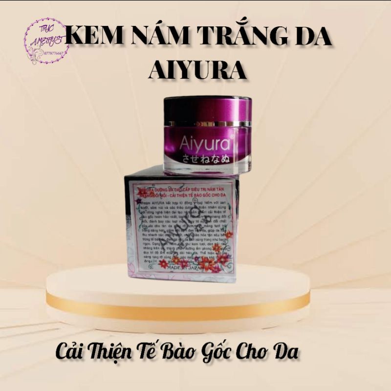 KEM TRẮNG DA NGỪA NÁM AIYURA NHẬT BẢN