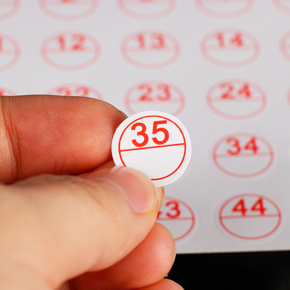 Set 400/500 Nhãn Dán Đánh Dấu Phân Loại Tranh Đính Đá Tiện Lợi