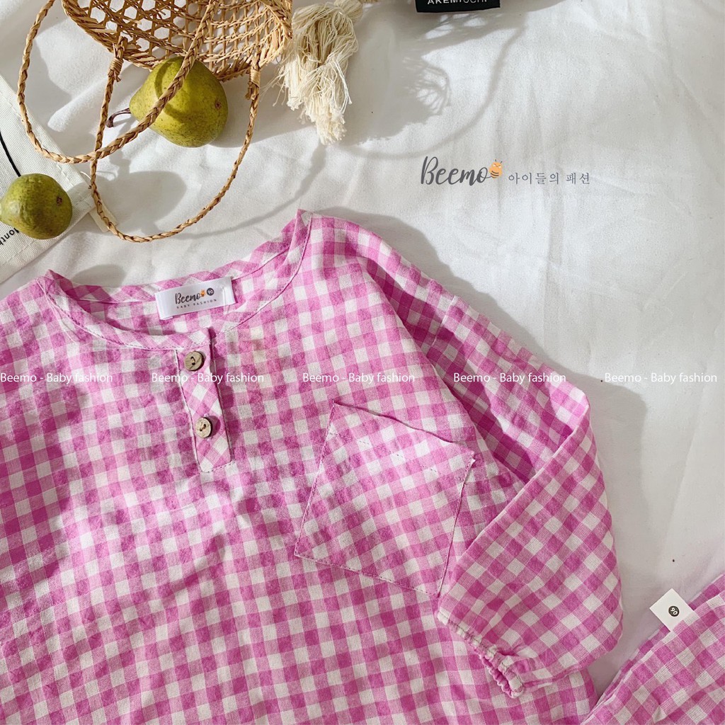 🌈🌈🌈BỘ KẺ CARO CỰC YÊU CHO BÉ TRAI BÉ GÁI