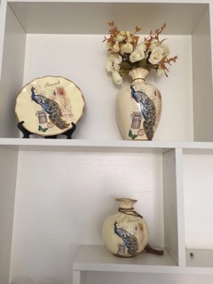 Set lọ hoa và hoa trang trí