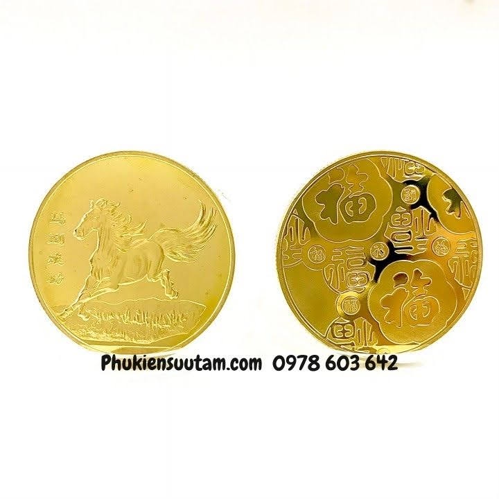 Xu Hình Con Ngựa Mã Đáo Thành Công, Dùng trưng bày, làm quà tặng độc lạ ý nghĩa dịp Lễ, Tết - TMT Collection - SP005504