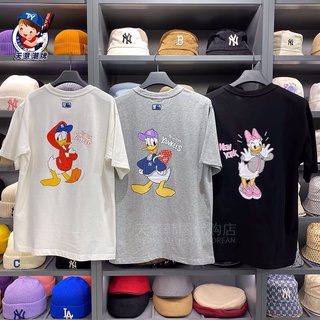 Áo thun MLB vịt Donald, áo phông unisex, chất cotton thoáng mát, Dorystore