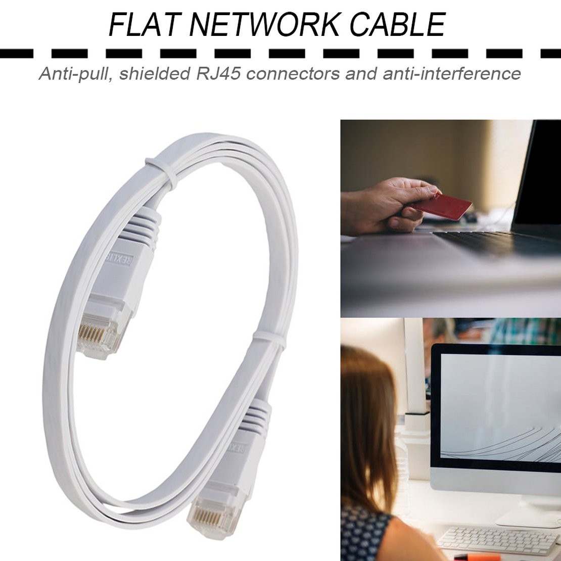 99 Dây Cáp Ethernet Cat6E Tốc Độ Cao Cho Nhà Ở / Văn Phòng