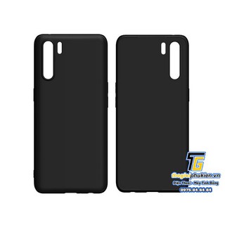 Ốp lưng silicon dẻo màu đen OPPO Reno3