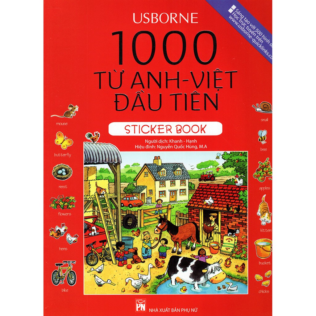 Sách-1000 từ Anh - Việt đầu tiên