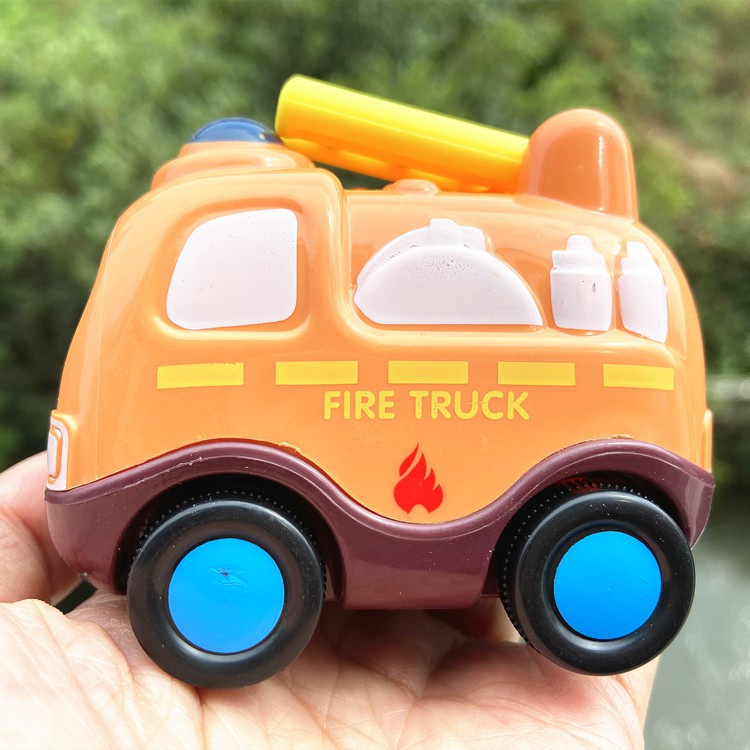 Ô tô đồ chơi quán tính cho bé gồm xe cảnh sát, cứu thương, cứu hỏa, taxi - Mô Mô Home