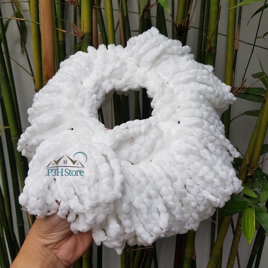 Bông lau thay thế Mop Heads dành cho bộ lau nhà Walkable MOP-L003 , MOP--Q2-1, ETM478 của Lock&Lock - BABYHOPSG