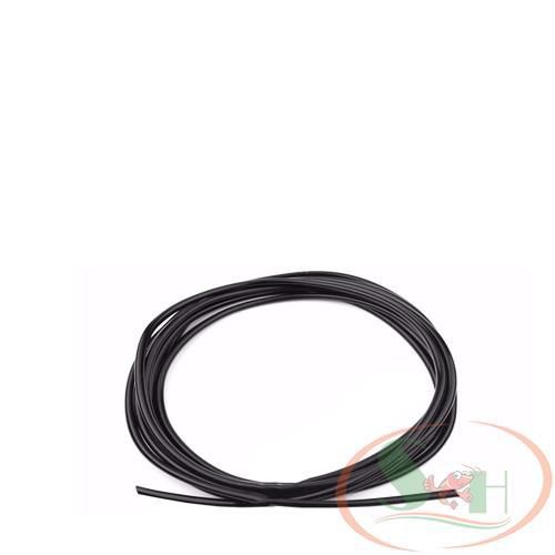 Dây ống oxy co2 1 mét đen dẻo chống gập dây 4/6 mm chịu nhiệt dẫn cấp nước bể cá tép