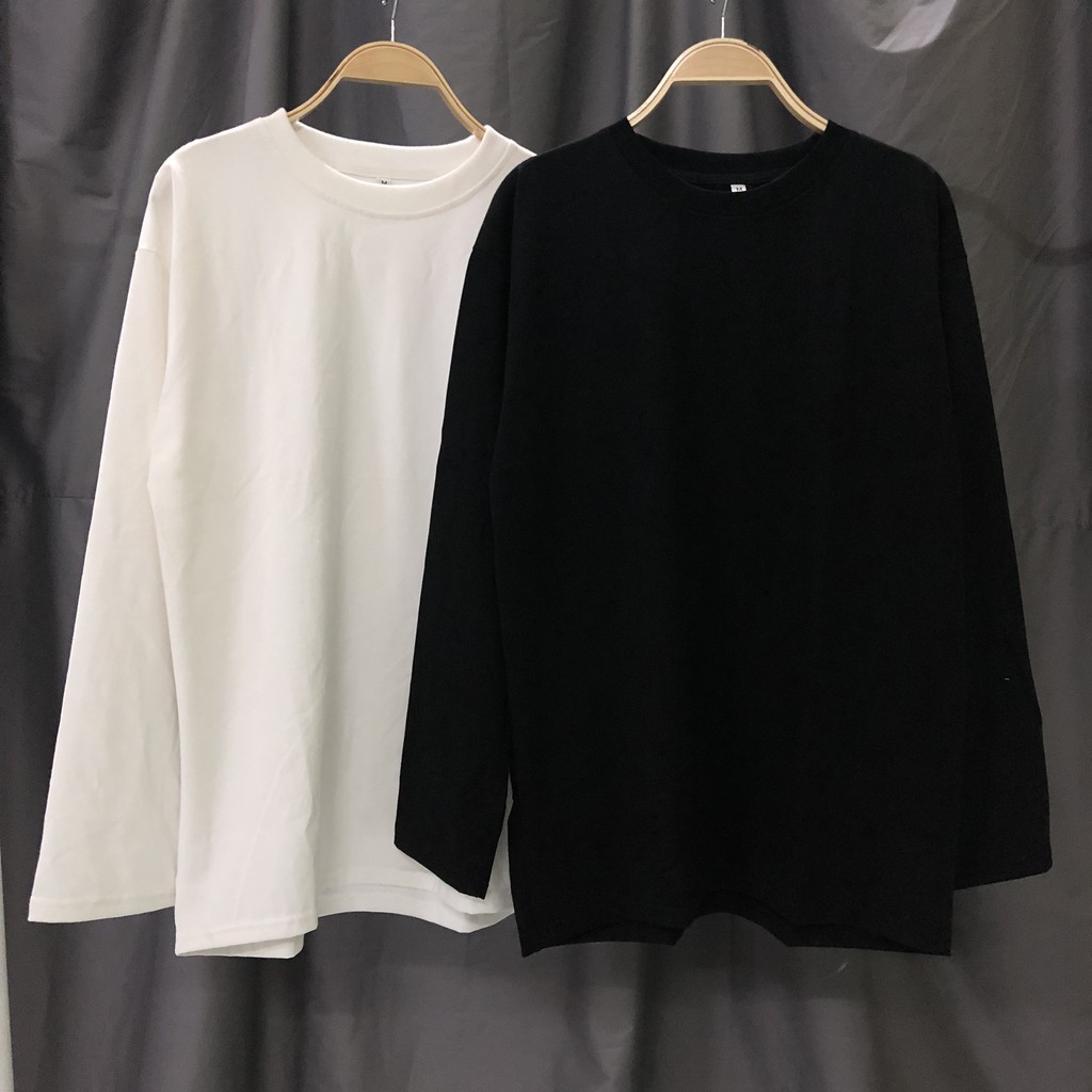 [𝐅𝐑𝐄𝐄𝐒𝐇𝐈𝐏 𝐓𝐔̛̀ 𝟐𝟎𝐊] ÁO THUN DÀI TRẮNG ĐEN MÀU PHONG CÁCH HÀN QUỐC - TAY XUÔNG -UNISEX SIÊU NGẦU-ẢNH+VIDEO | BigBuy360 - bigbuy360.vn
