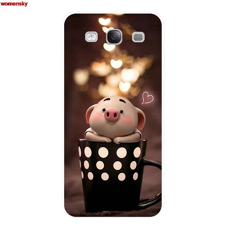 Samsung S3 S4 S5 S6 S7 S8 S9 S10 S10e Edge J4 J6 J8 Plus NMN Pattern-3 Soft Silicon TPU Case Cover