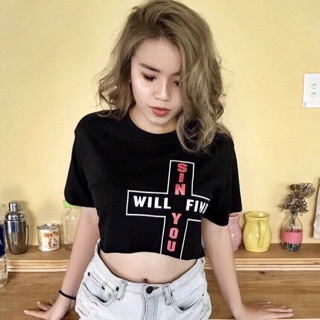 Combo 7 áo thun croptop