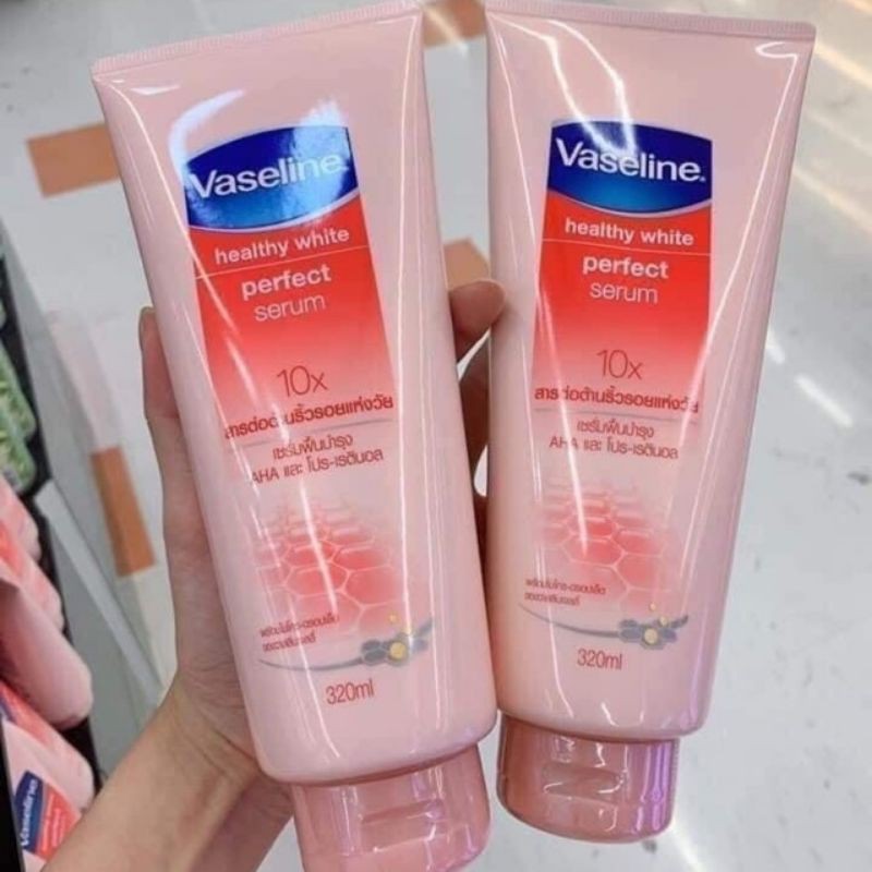 Tinh chất dưỡng thể Vasaline 10X Thái Lan 320ml