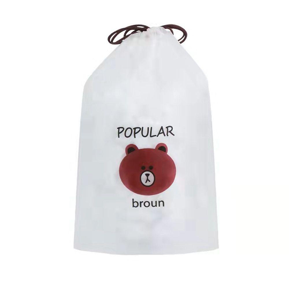 1 Cuộn Túi Nhựa Co Giãn Bọc Thực Phẩm Tái Sử Dụng Tiện Lợi