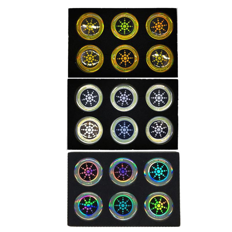 Set 6 Miếng Dán Hình Tròn Chống Bức Xạ Cho Điện Thoại