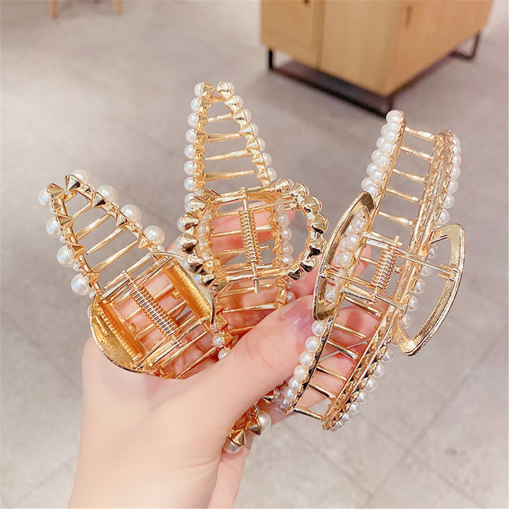 Kẹp Tóc Đính Ngọc Trai Thời Trang Dành Cho Nữ