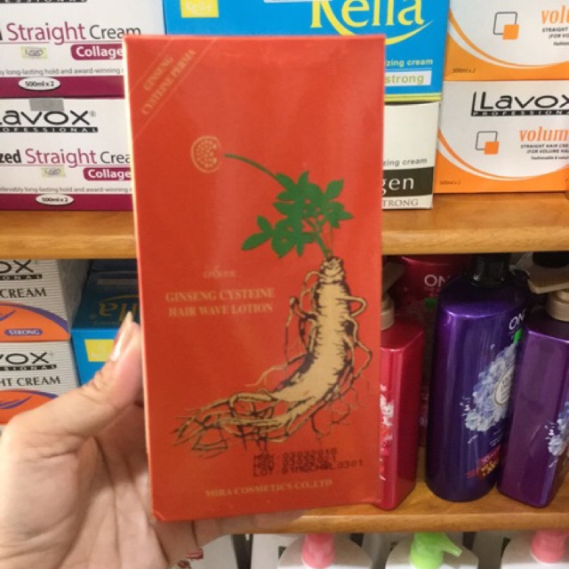 Thuốc uốn tóc sâm đỏ Gingsen