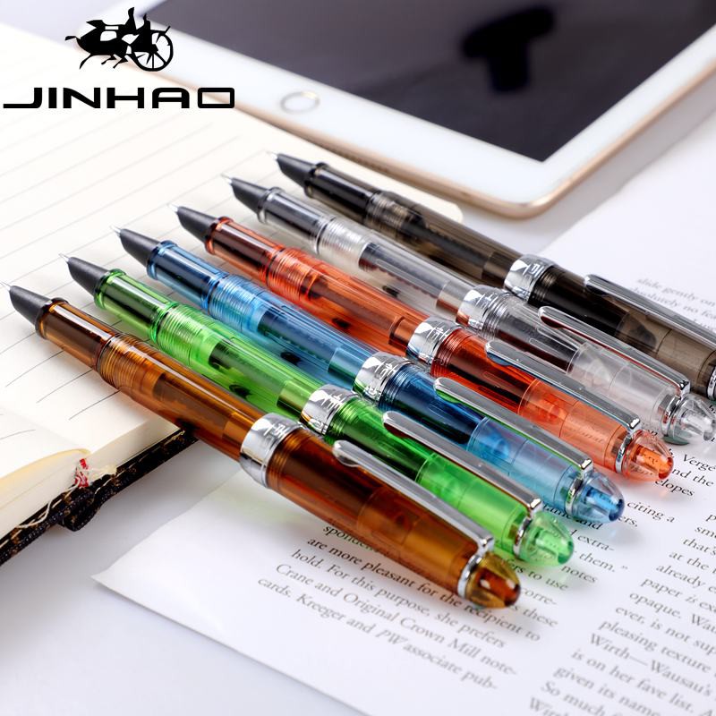 Bút Máy Jinhao 992 Trong Suốt Ngòi 0.5mm