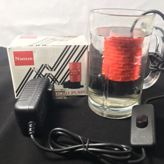 Bơm mini, bơm máy cắt gạch, máy cắt tường 5 rãnh