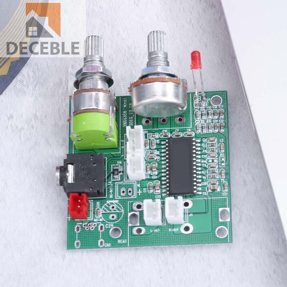 Bảng Mạch Khuếch Đại Âm Thanh Kỹ Thuật Số Dc 5v 2a 20w 2.1 Ch 3d