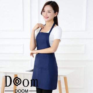 Tạp Dề Nấu Ăn Màu Trơn Cho Nam Nữ