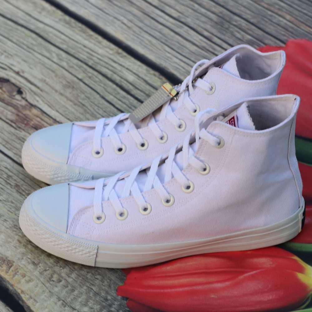Giày Sneaker Chuck 2 Trắng Nam Cổ Cao ZRF | BigBuy360 - bigbuy360.vn