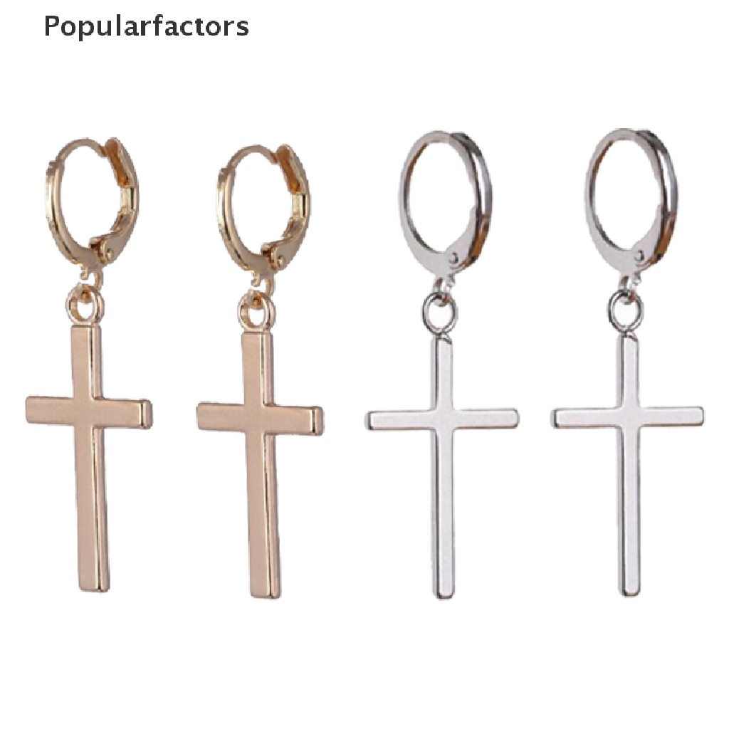 Khuyên Tai Hình Thánh Giá Phong Cách punk Thời Trang