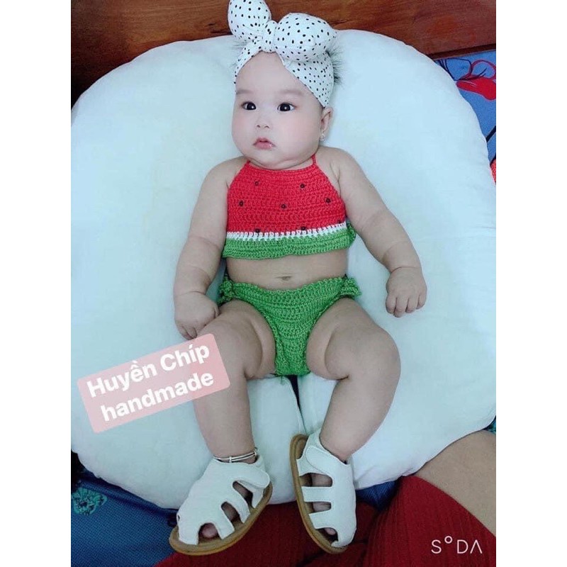 Bikini cực yêu cho bé của bạn(ko gồm giày và băng đô)