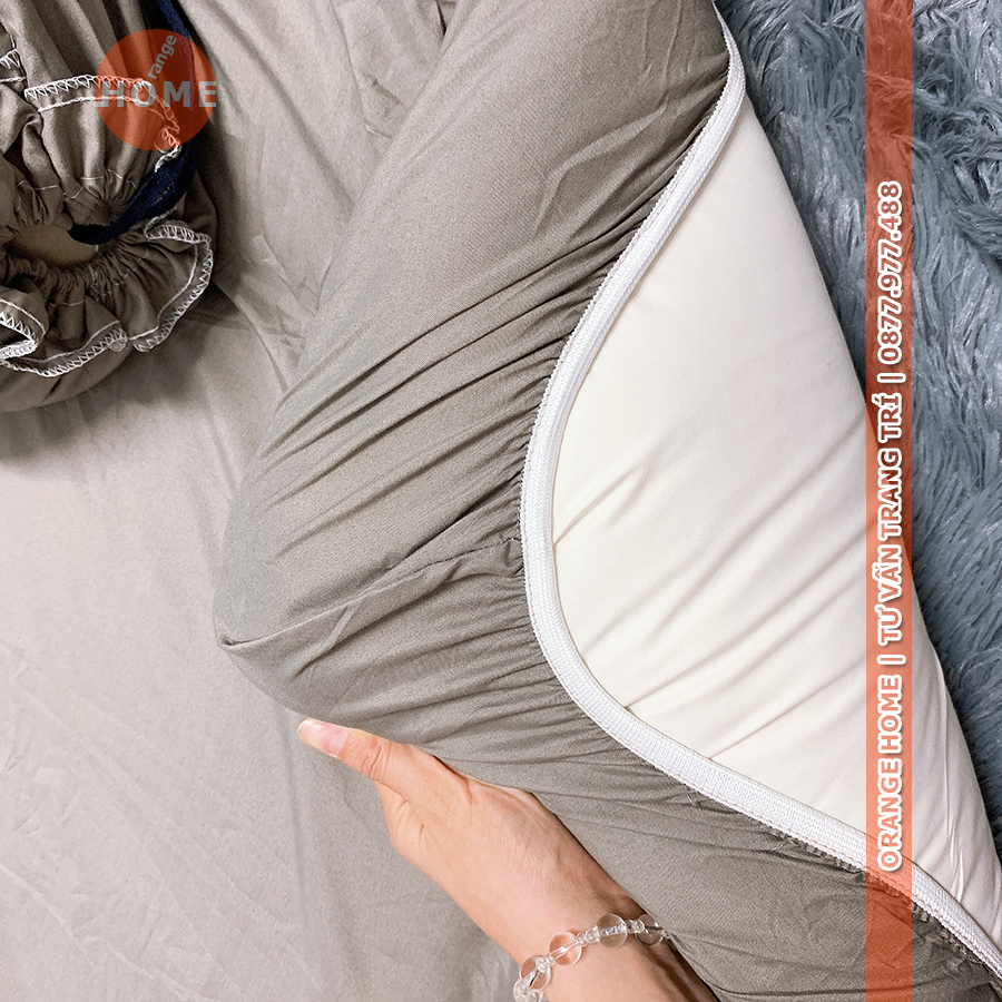 Ga nệm Ga trải giường Cotton Tici và Thun lạnh Ý cao cấp giá rẻ size 1m 1m2 1m4 1m6 1m8