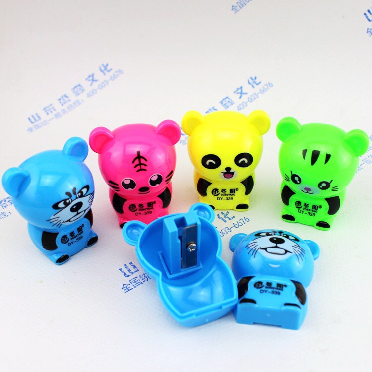 Gọt chuốt bút chì VPPT&amp;T hình hổ, mèo, gấu dễ thương HMG003