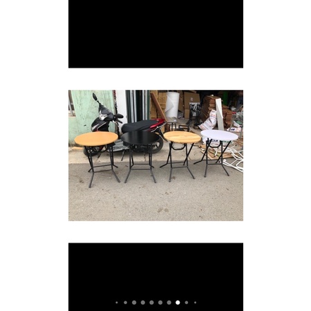 Bàn tròn Cafe bàn tròn gấp gọn phòng khách phong bếp