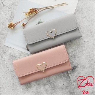 Ví Dài Nữ 💝 Freeship 50k 💝  Ví Nữ Dài Cầm Tay Khóa Trái Tim Thanh Lịch Dành Cho Dự Tiệc VD05-Zabuza