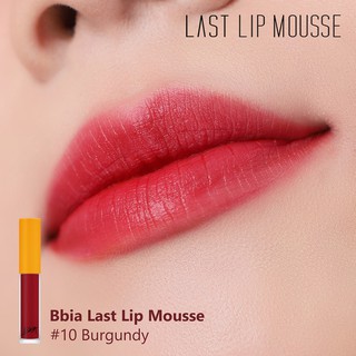 [DIỆN MẠO MỚI] Son Kem Lì Bbia Last Lip Mousse Version 2 3.7g