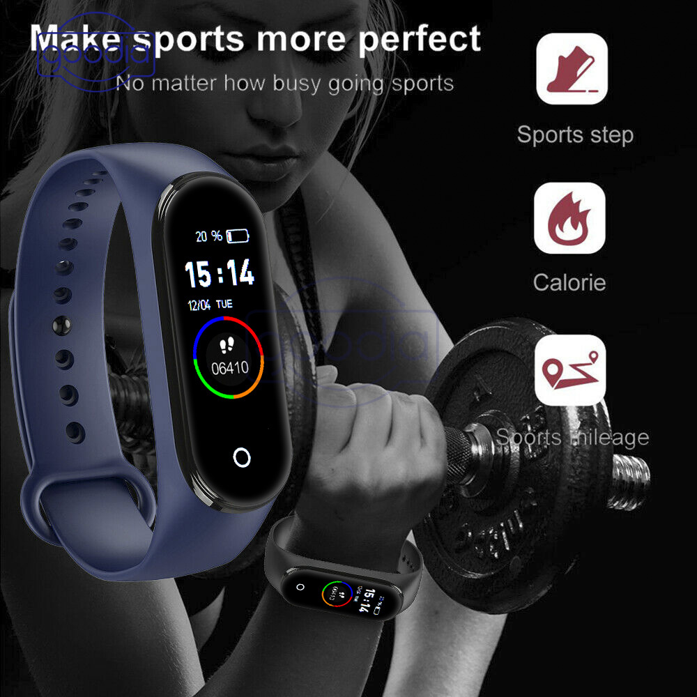 Đồng Hồ Thông Minh Mi Band 4 Kết Nối Bluetooth V5.0 Và Phụ Kiện