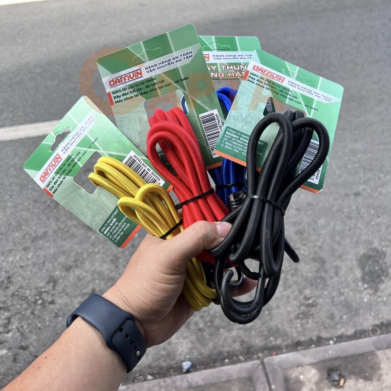 Dây thun chằng phụ kiện đi phượt - Màu giao ngẫu nhiên