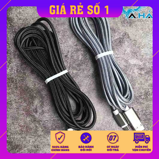 Cáp Sạc Dây Dù Dài 3m Cao Cấp