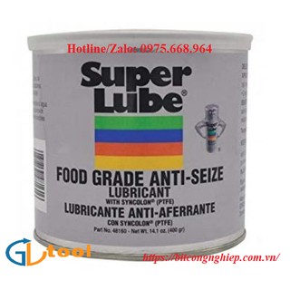 Mỡ chống kẹt an toàn với thực phẩm Super Lube 48160-400G (Hàng chính hãng, đầy đủ giấy tờ)
