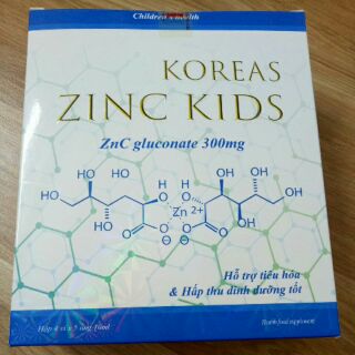 Koreas  zinc kids  ( ZnC gluconate  300mg  )