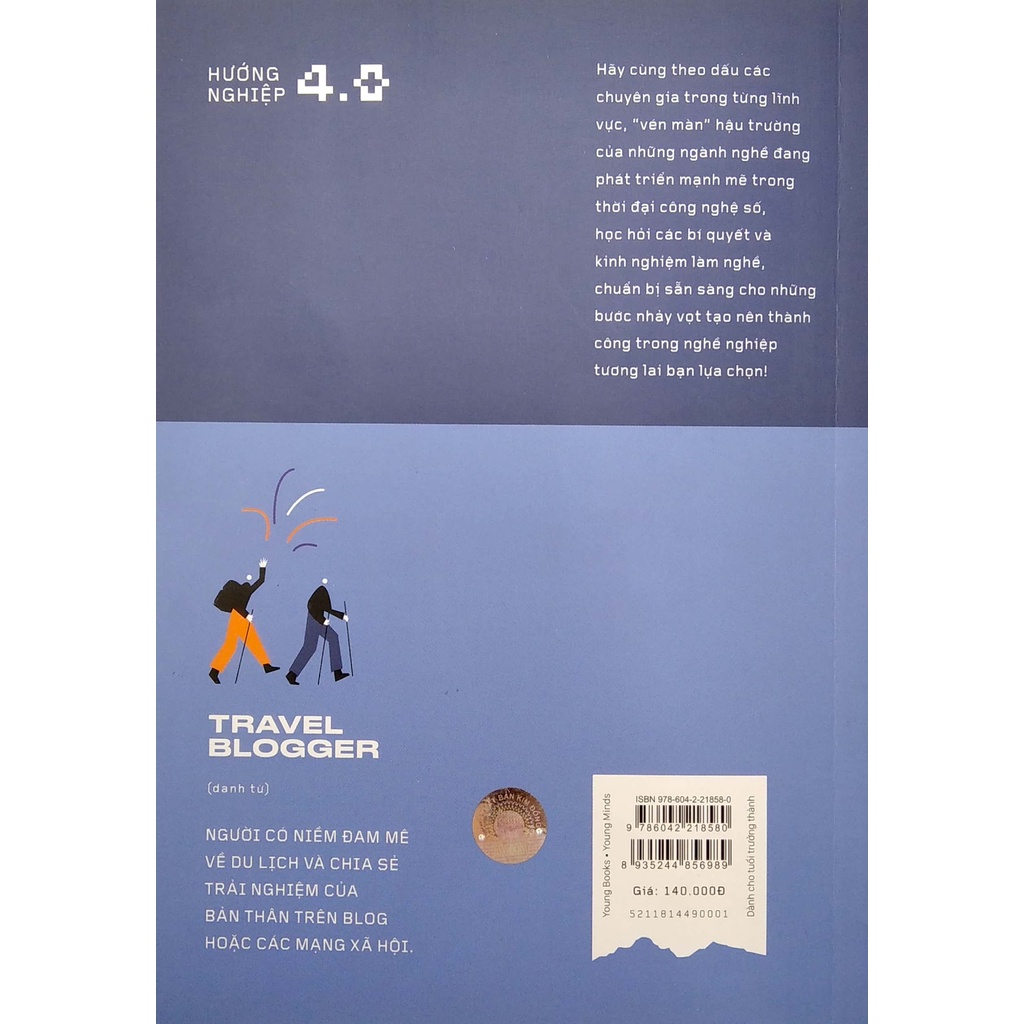 Sách Travel Blogger - Vén Màn Hậu Trường Của Những Bước Chân 4.0