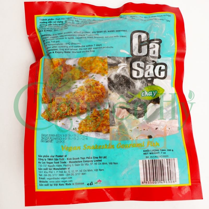 Cá Sặc Chay Âu Lạc - 200g / 1KG
