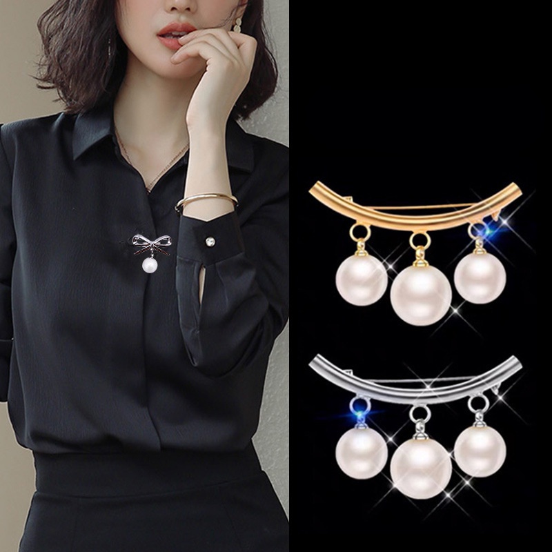 Phụ Nữ V Cổ Nổ Nơ Tua Ghim