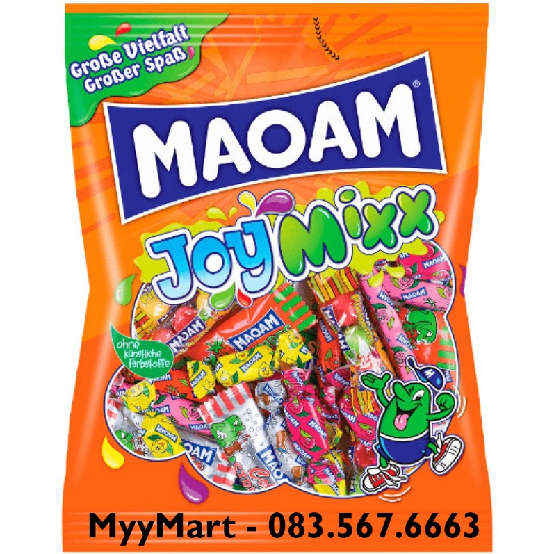 Kẹo dẻo Maoam Joy Mixx 400g (Nhập khẩu Đức)