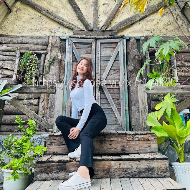Áo Thun Nữ Cổ Lọ Tay Dài Nữ Hàng Thu Đông - QS QUYEN SHOP