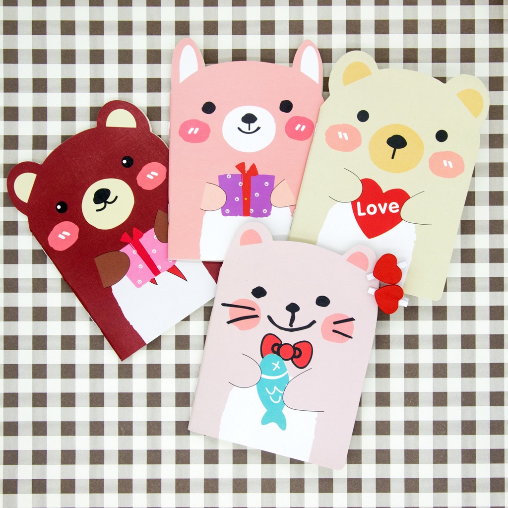Sổ tay mini cute lò xo a7 có dòng kẻ 160 trang giá rẻ văn phòng phẩm Gôn đồ chơi