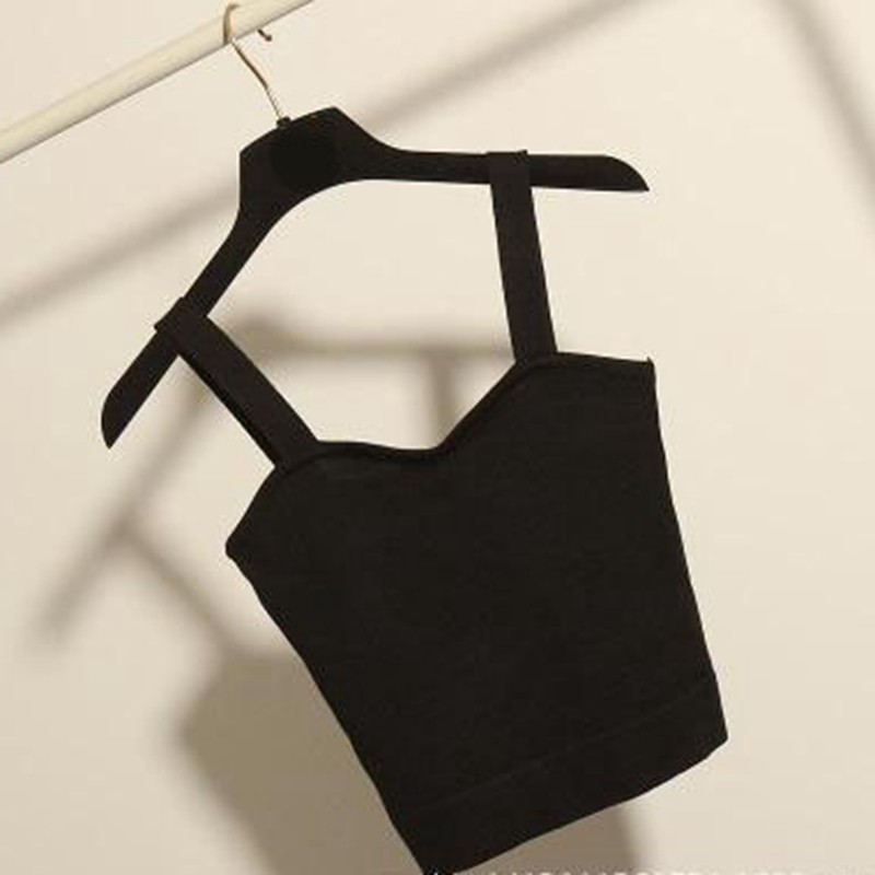 MYQUEEN Áo hai dây màu trơn trẻ trung thời trang | BigBuy360 - bigbuy360.vn