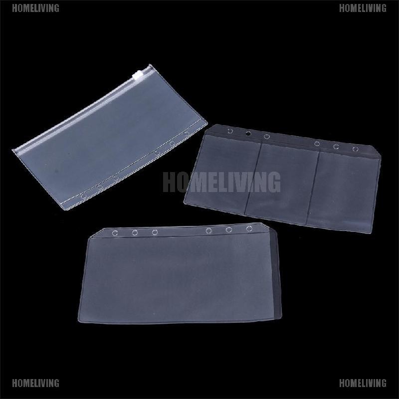 Túi Đựng Tài Liệu A5 / A6 Trong Suốt Có Khóa Kéo Tiện Dụng