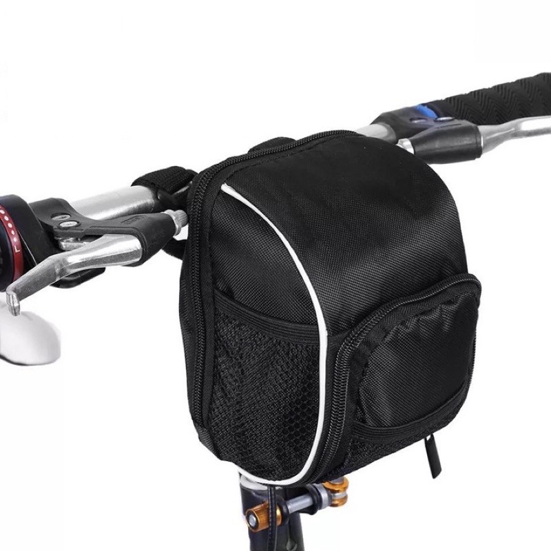 Túi treo đầu xe đạp nhiều ngăn Goinglink GN01 (Đen) - tặng kèm bọc túi chống nước